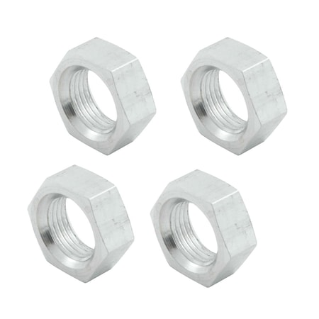Allstar Performance 0.75 in. 16 Right Hand Aluminum Jam Nuts, 4PK ALL18282